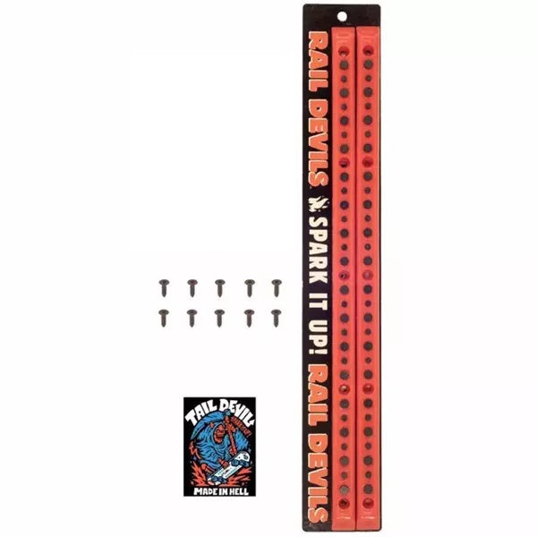 Rail Devil Red Sparking Skateboard Rails