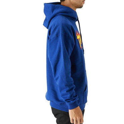 Thrasher Flame Hoodie Royal Blue