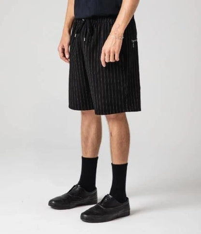FORMER PRAYER PINSTRIPE WALKSHORT - BLACK - 2 (FWA-24121-BLK<wbr/>)