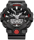 Casio G Shock Ga700 1A Watch Black Red