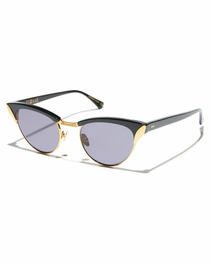 EPOKHE Austyn Sunglasses BLACK POLISHED GOLD BLACK Lens