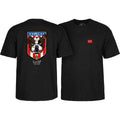 Powell Peralta Tee Frankie Hill Bulldog Black Reissue T Shirt