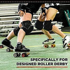 187 Killer Pads Pro Derby Knee Pads Black White