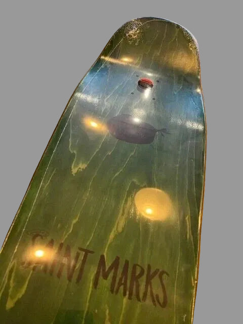 Saint Marks Mosquito Coils Shaped Skateboard Deck 9.4" 31.9"L 15.0" WB