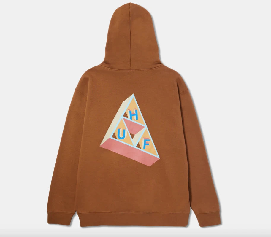 Huf - Based Triple Triangle Pull Over Pullover Hoody Hoodie Jumper Rubber