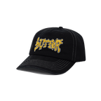 Butter goods Blotch 5 Panel Cap Black BUTTERGOODS
