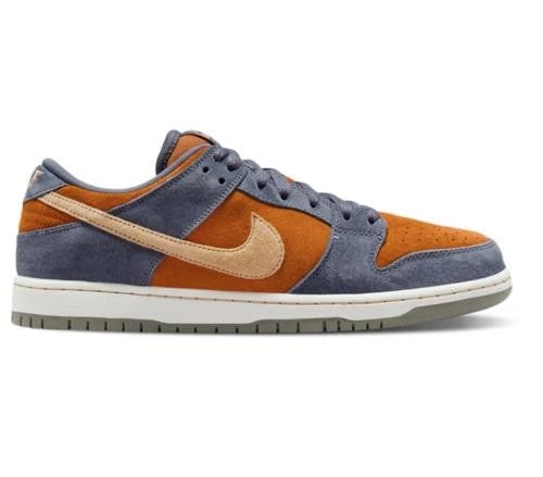 Nike SB Dunk Low Pro Light Carbon / Sesame / Monarch HF3063 002 US Mens Size Sho