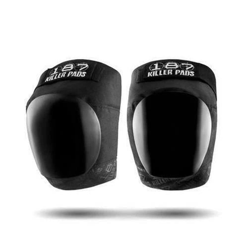 187 KILLER PADS PRO KNEE SKATEBOARD PADS BLACK AUS SELLER