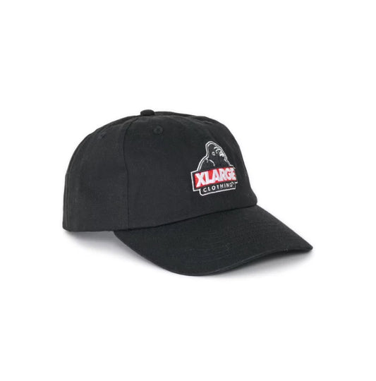 X-LARGE SLANTED LOW PRO CAP OSFA BLACK / RED