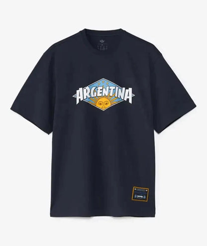 Adidas x Thrasher Argentina Tee TM X AFA T-SHIRT 2 NAVY