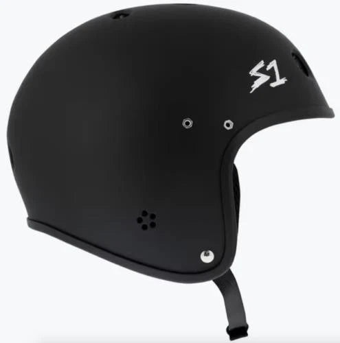 S 1 - S One Helmet Retro Lifer Matte Black S1