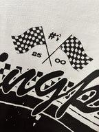 Kingpin Skate Supply S/S Box Tee Shirt White/Black 'Yell Joey' Print