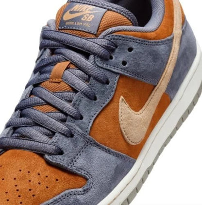 Nike SB Dunk Low Pro Light Carbon / Sesame / Monarch HF3063 002 US Mens Size Sho
