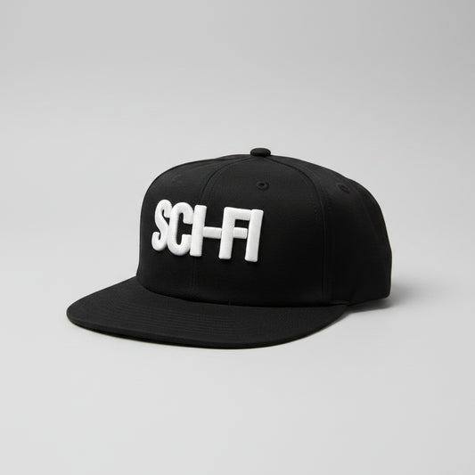 Sci Fi - black Cap Hat strap Back hat