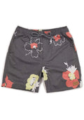 BRIXTON HAVANA TRUNK BLACK / YELLOW / RED shorts board shorts