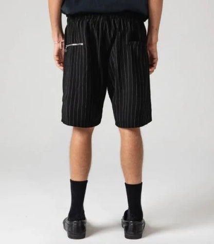 FORMER PRAYER PINSTRIPE WALKSHORT - BLACK - 2 (FWA-24121-BLK<wbr/>)