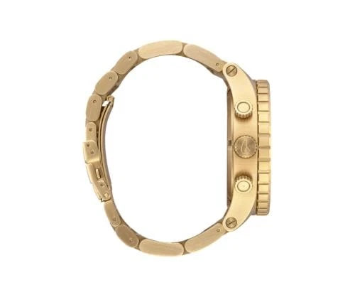 NIXON 51-30 Chrono Watch GOLD/ INDIGO A083-2033-00