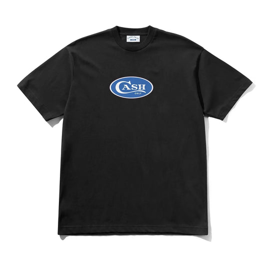 Cash Only Emblem Tee Black