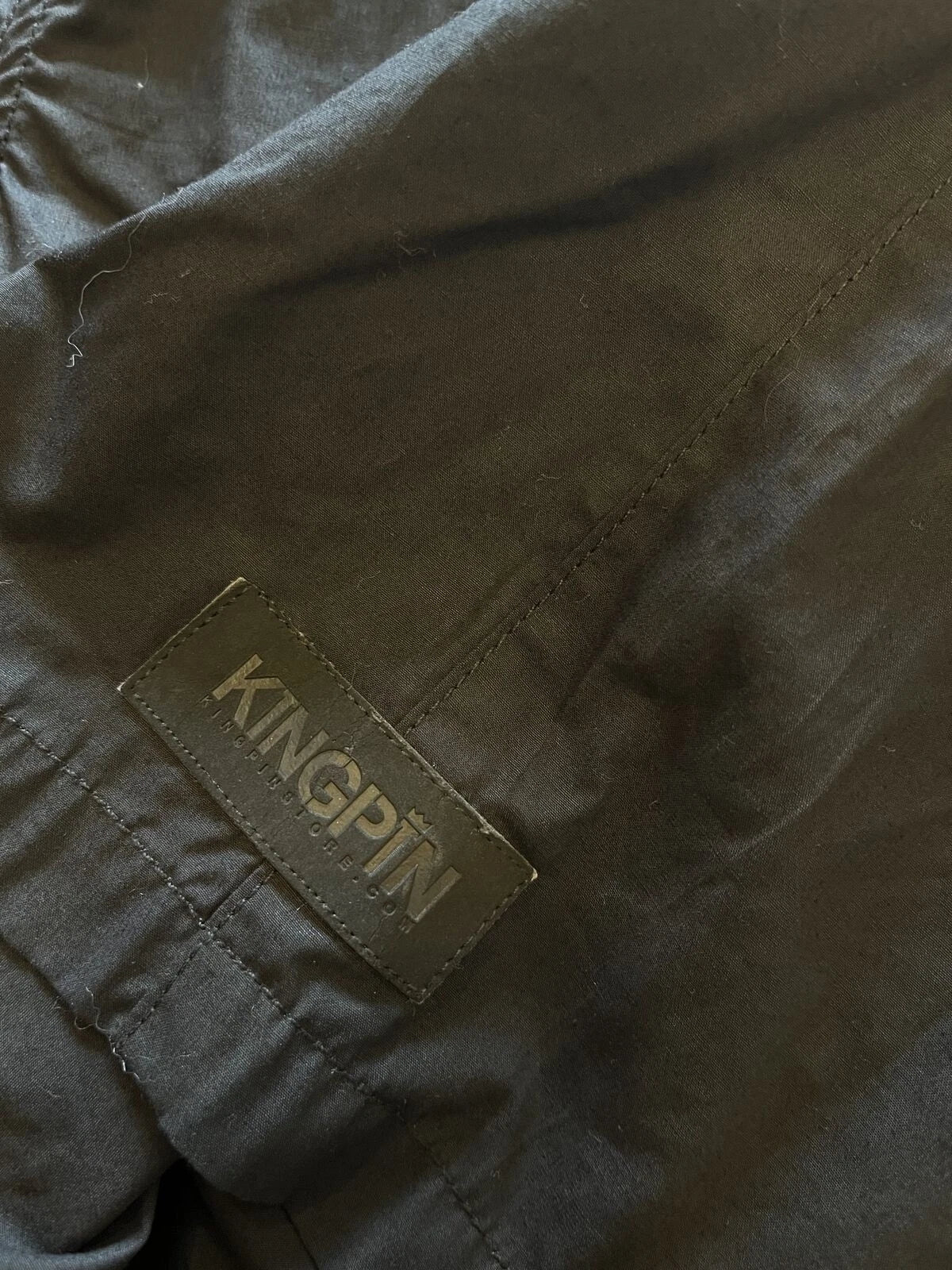 KINGPIN SHORTS BLACK LOGO