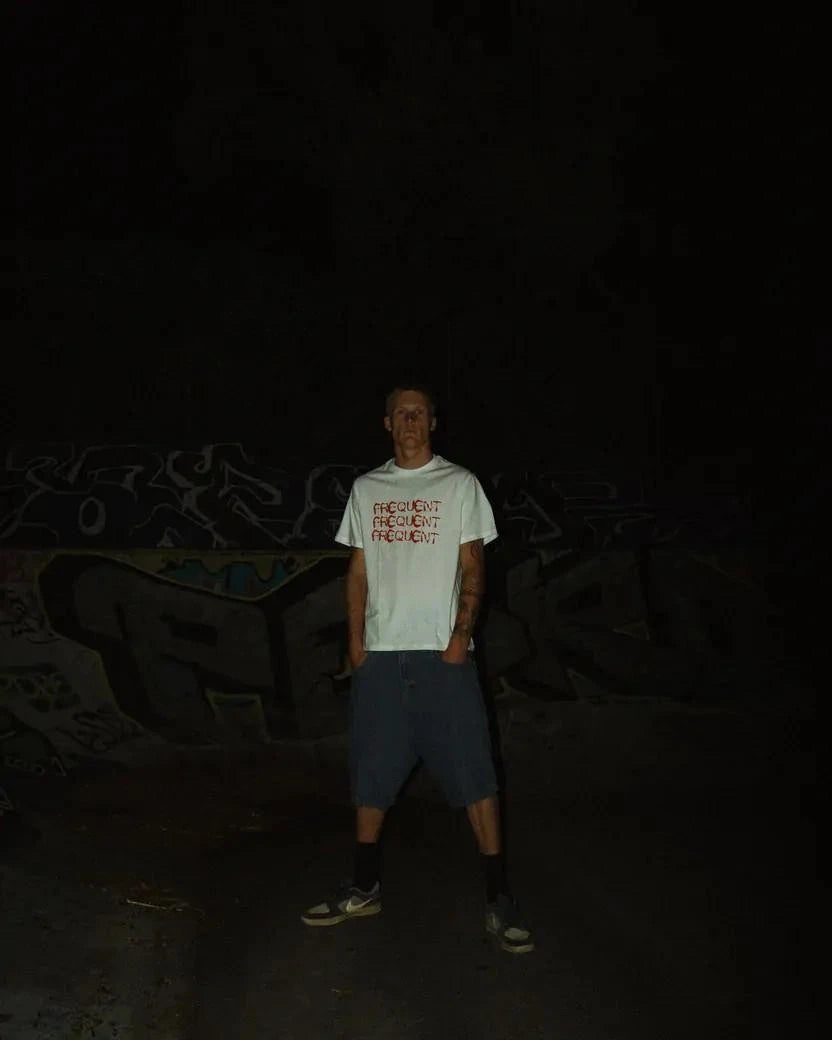 Frequent Sightings - Bold Logo Tee T-shirt White