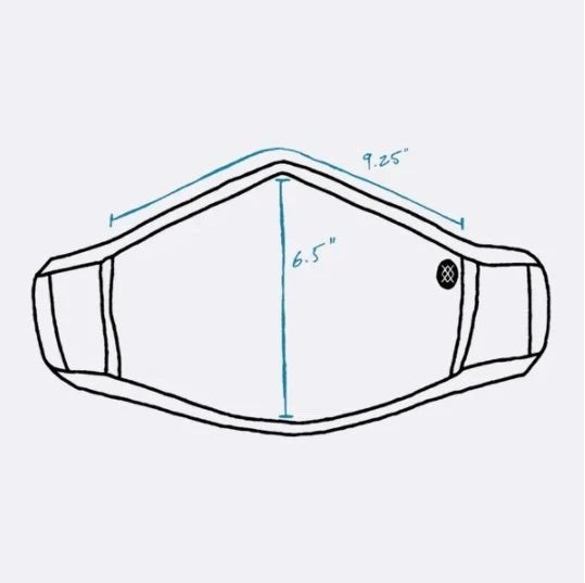 STANCE Zecharia Face Mask OSFM GREEN AH01C20ZEC-GRN-L