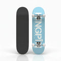 Kingpin Skate Supply Complete OG Logo Pastel Blue 7.25" Mini