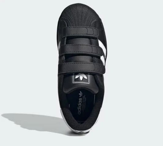 Adidas Superstar Ii Cf Kids Shoes Black White