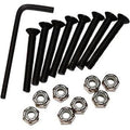 Sunday Hardware Skateboard Bolts 1 5In Black