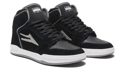 Lakai - Telford Suede Skate Shoes Black / Reflective Suede New Skate Shoe US Men