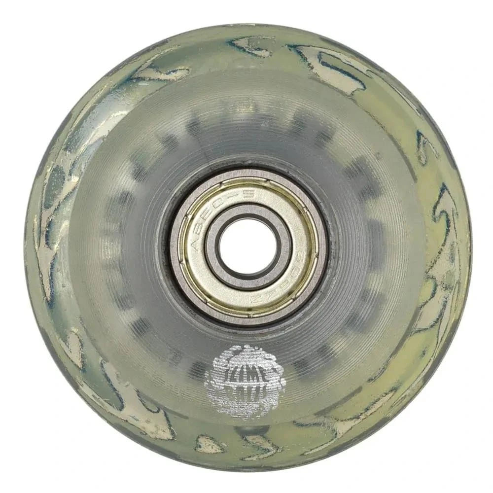 Santa Cruz - Slime Balls Light Ups LED Bearings Blue 78A 60mm Skateboard Wheels