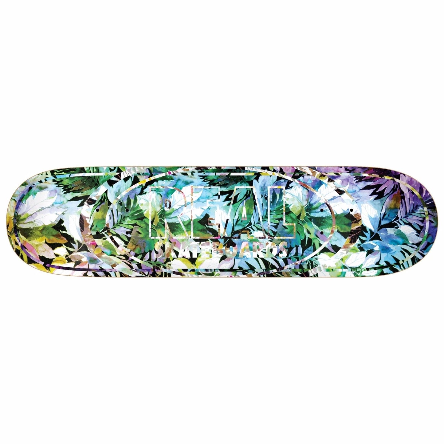 Real Skateboard Deck Tropical Dream Oval 8.5"
