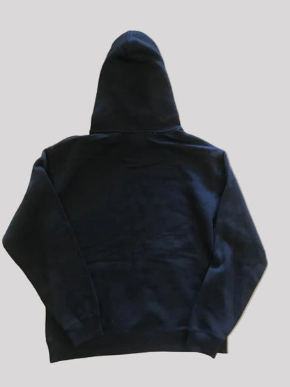 Packed Lunch - Graffiti Logo Hoodie Jumper Black Pull Over