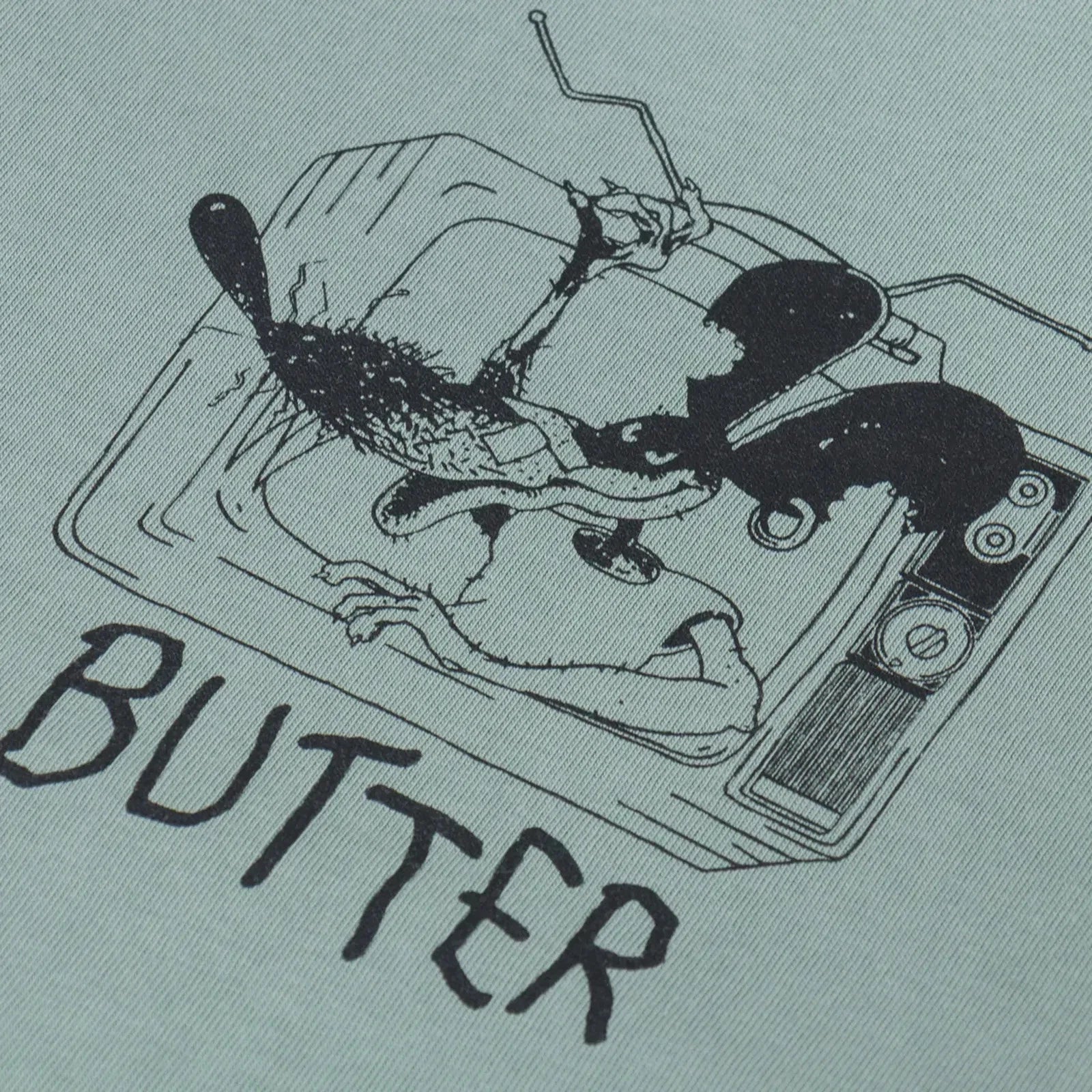 Butter Goods - Channel Tee Dull Mint Shirt T-Shirt Short Sleeve Buttergoods