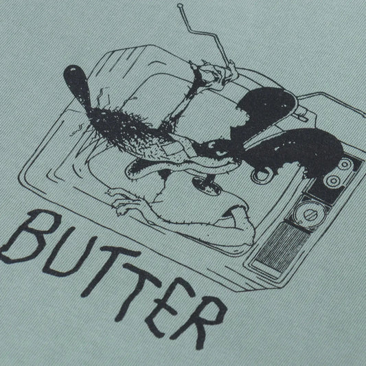 Butter Goods - Channel Tee Dull Mint Shirt T-Shirt Short Sleeve Buttergoods