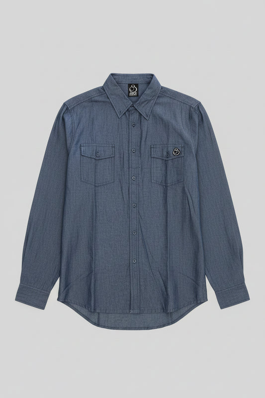 JUICE clothing LONG SLEEVE BUTTON UP SHIRT