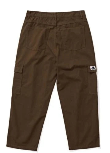 X-LARGE 91 CARGO Pant dark BROWN XLARGE X LARGE loose fit CHINO