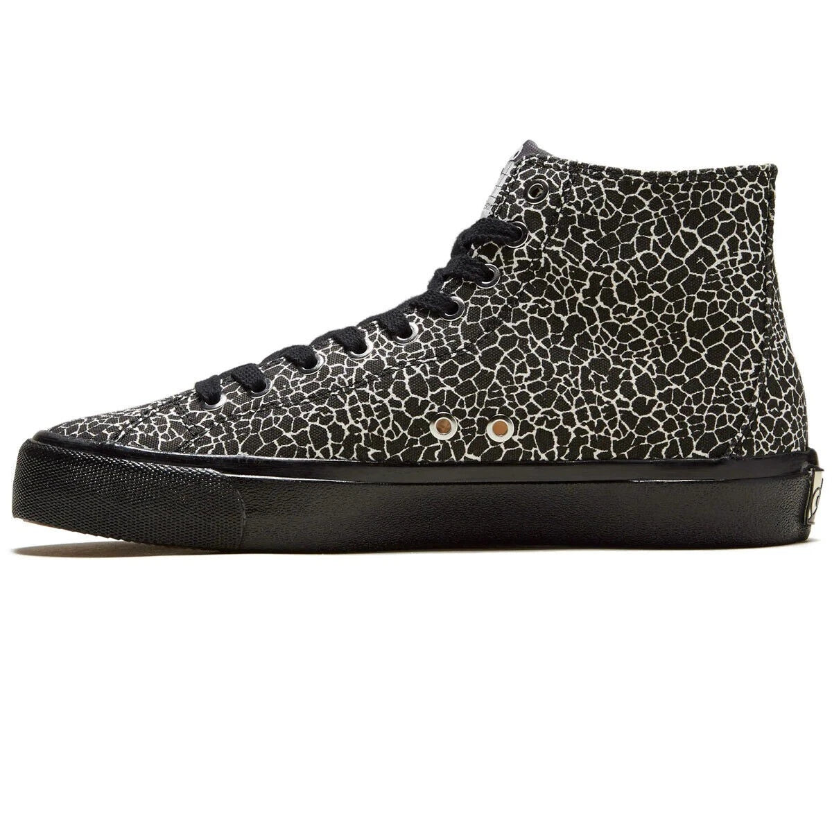 Last Resort Shoes VM003 Canvas Hi Cracked Black/White