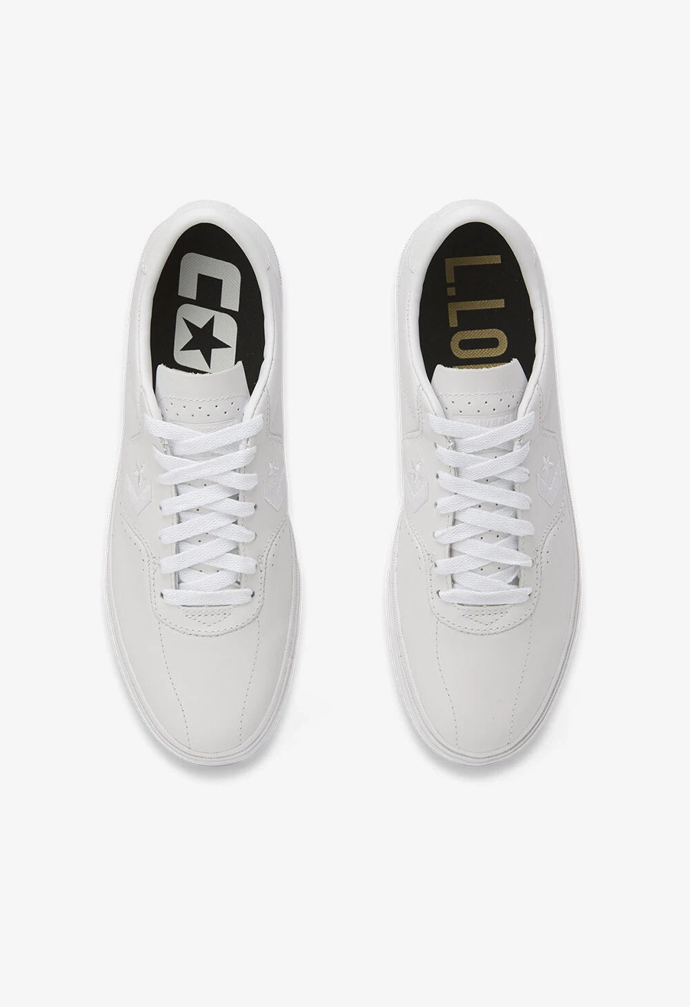 CONVERSE Louie Lopez Pro Ox 166845C Skateboard Shoe ALL WHITE | skate sneakers N