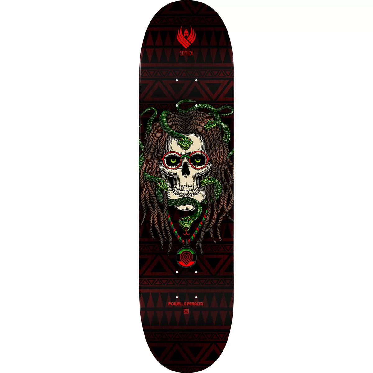 Powell Peralta Deck Flight Spencer Semien Skull 8 25 K20 Shape 243