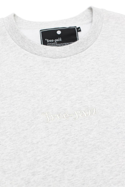 free jazz Ash Grey Classic Crewneck jumper sweater