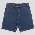 Pass Port Stone Workers Club Denim Jort Washed Dark Indigo