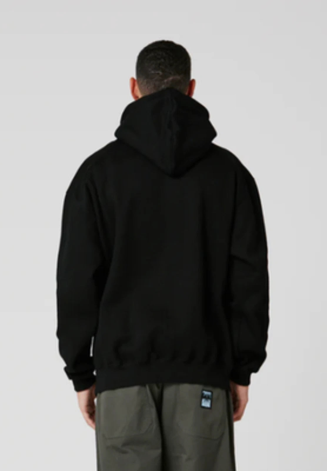 FORMER CLOTHING LEGACY EMB HOOD BLACK - 1 (FFL-24127-BLK<wbr/>)