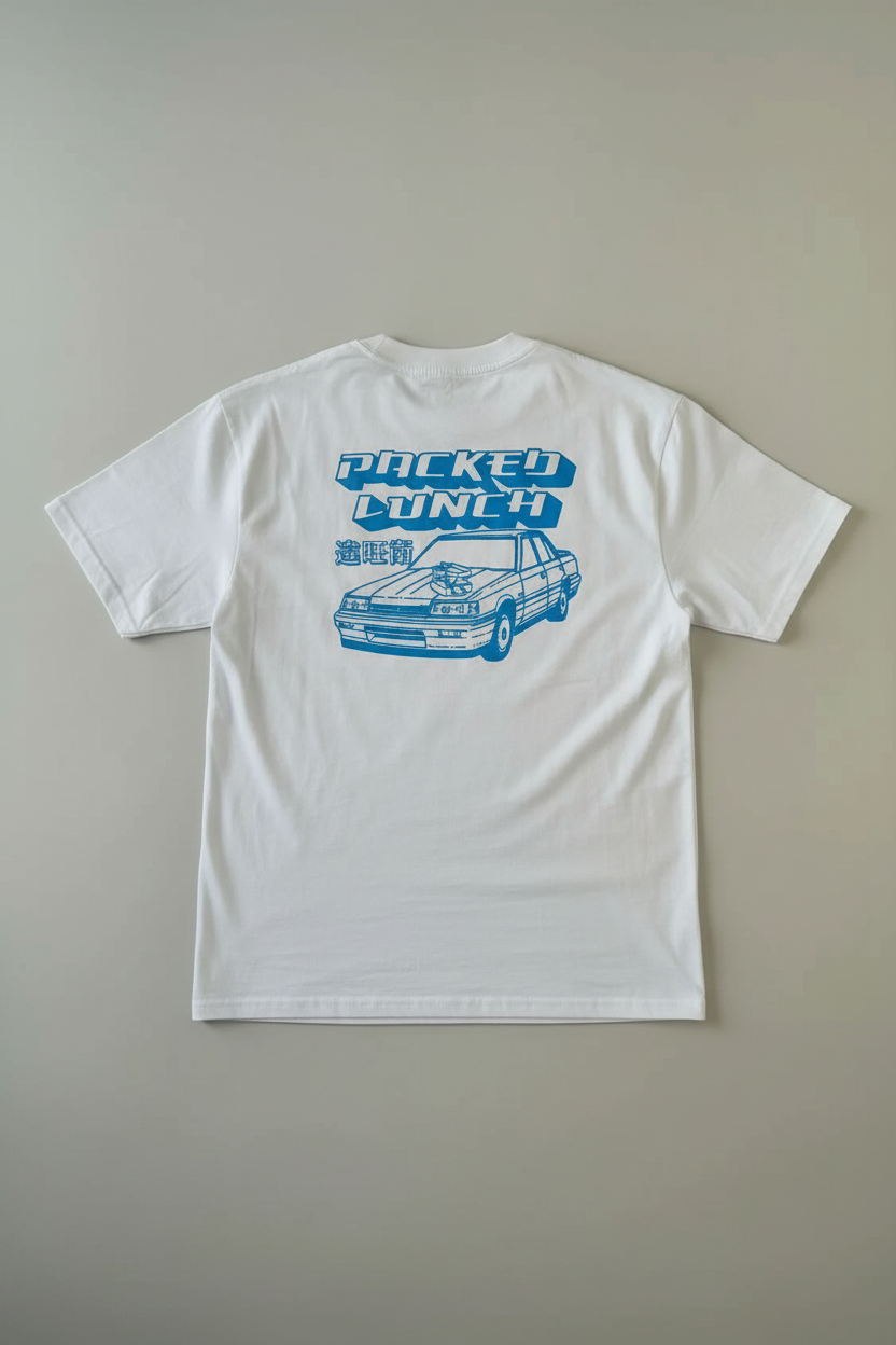 Packed Lunch Drifter Shirt Tee White