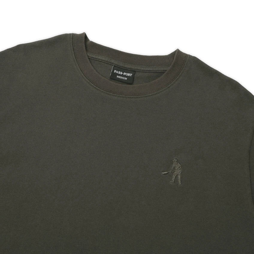 Passport Workers Tee Dark Olive Pass~Port T-shirt