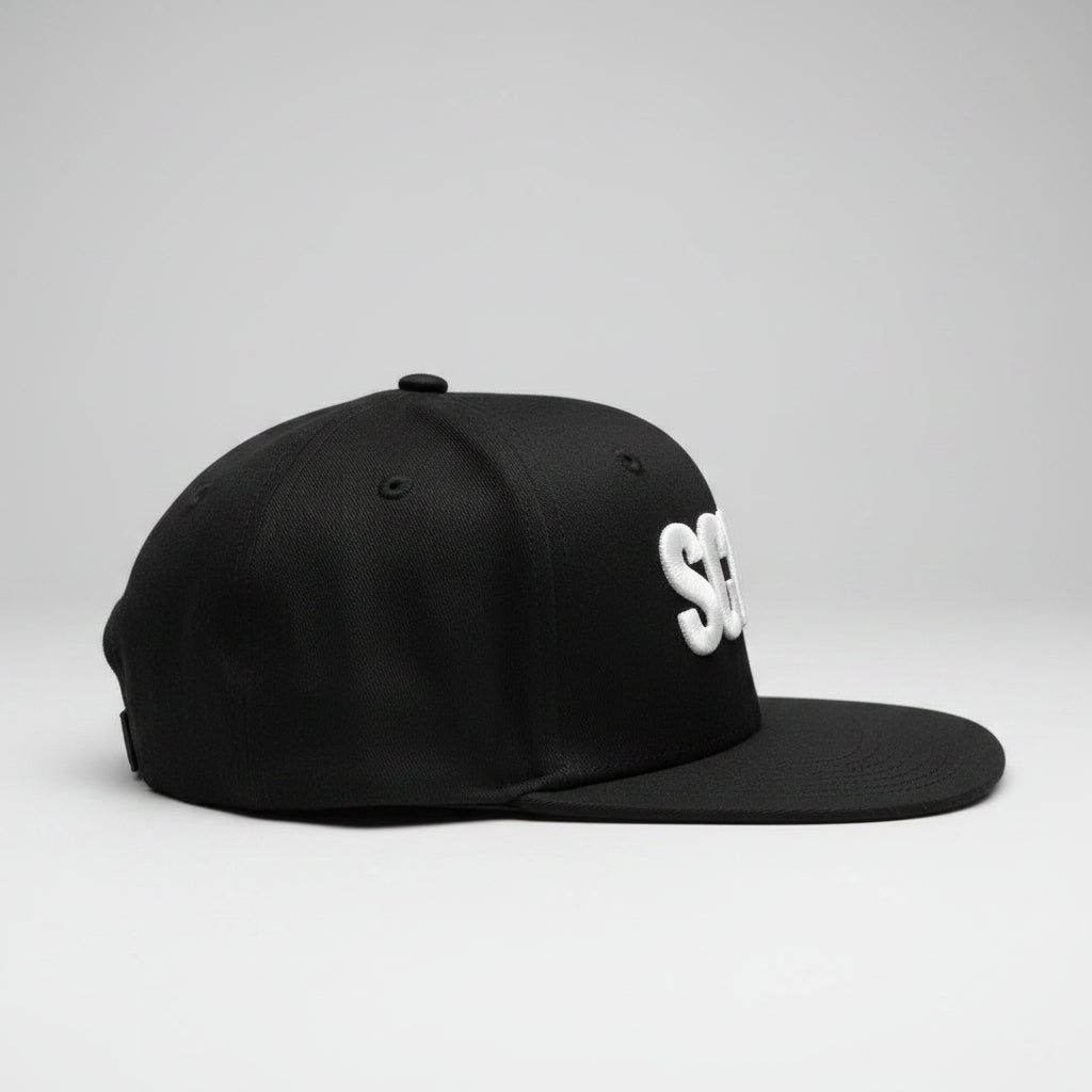 Sci Fi - black Cap Hat strap Back hat