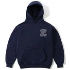 Butter Goods Terrain Pull Over Navy Hoodie Hood Fleece Buttergoods