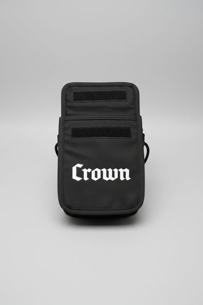 Crown Camera bag OG print Logo Black / white Adjustable Strap / zip