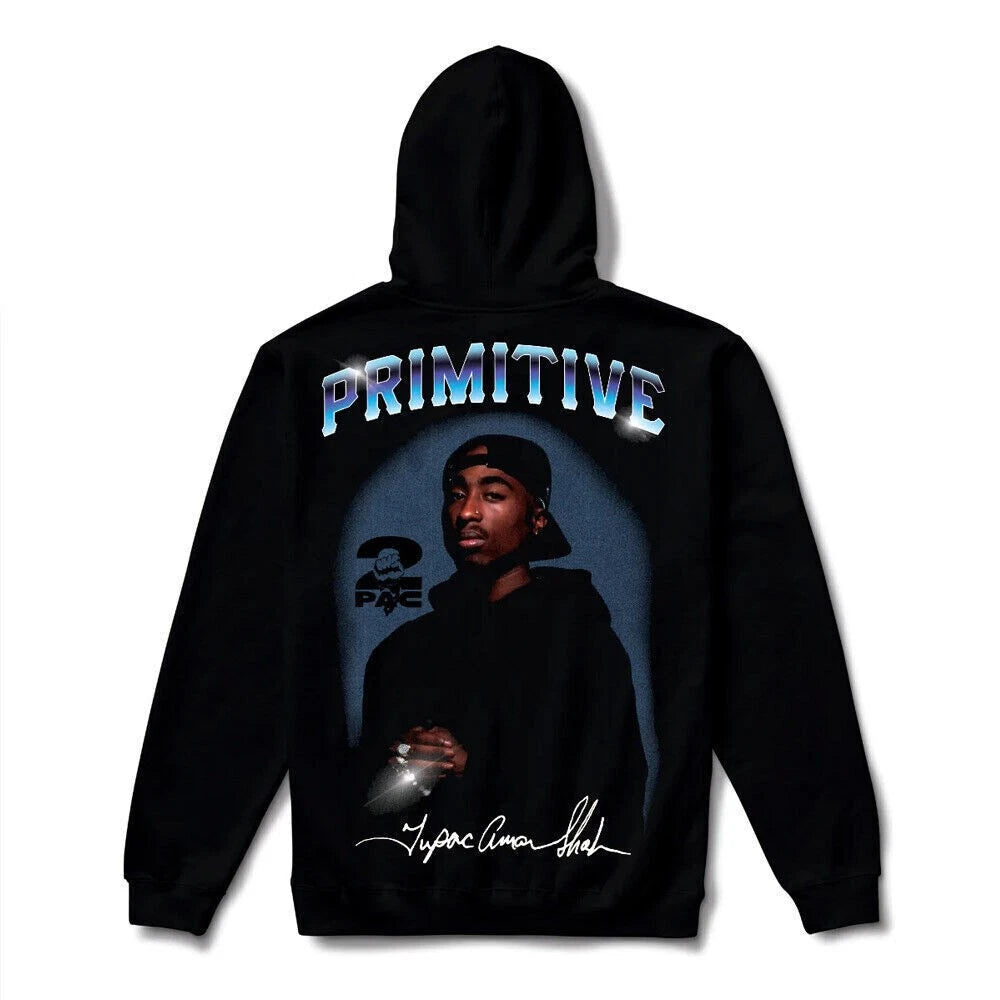Primitive - Tupac No Shine II Black Hoodie