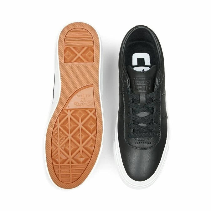 CONVERSE ONE STAR CC OX BLACK / WHITE SKATEBOARD SHOES AUST SELLER