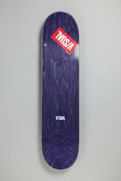 VISUAL Roses Skate Deck 8.0 x 31.5 WB 14.25 White Skateboard Skate Board